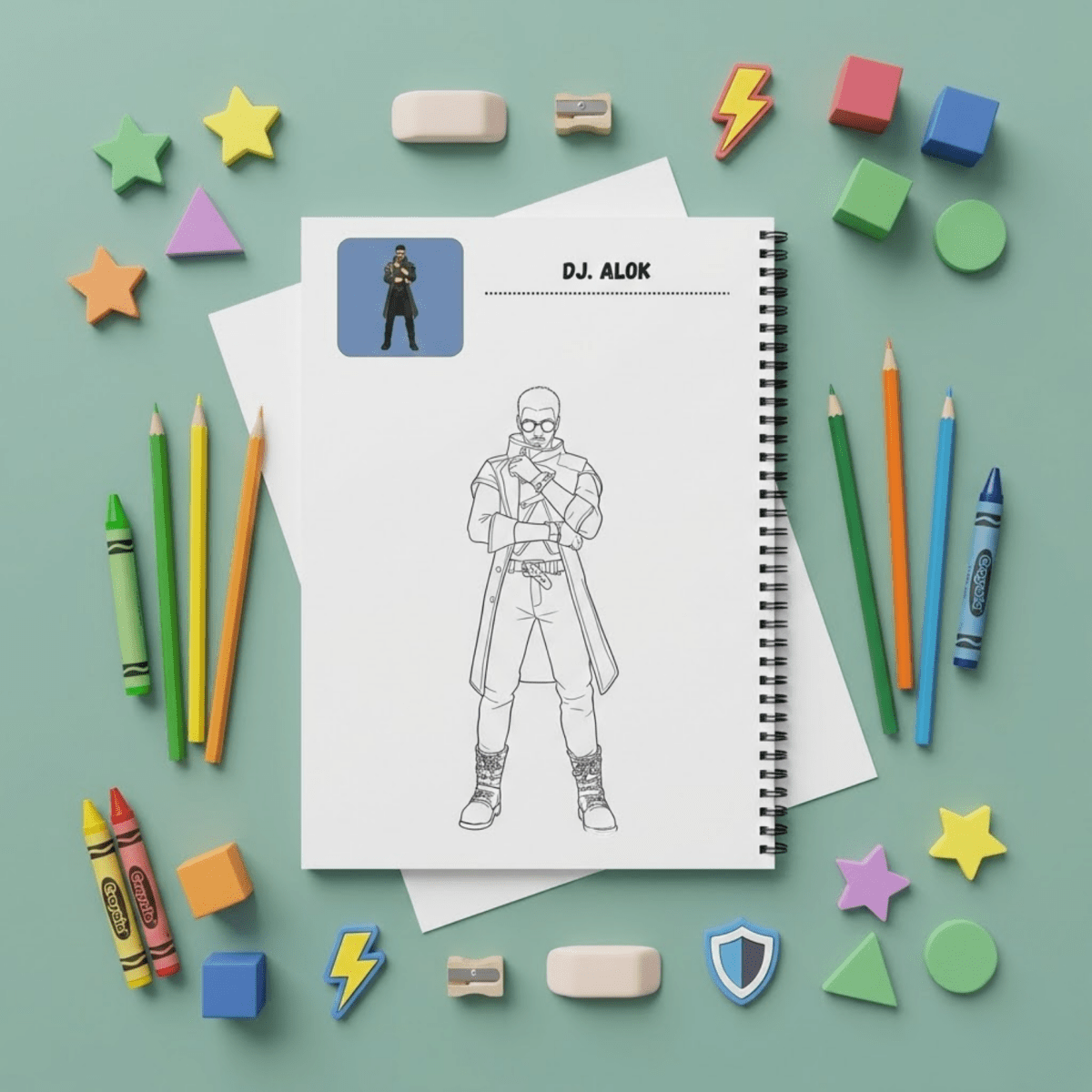 Free Fire Coloring Book - The Spectrum Stories