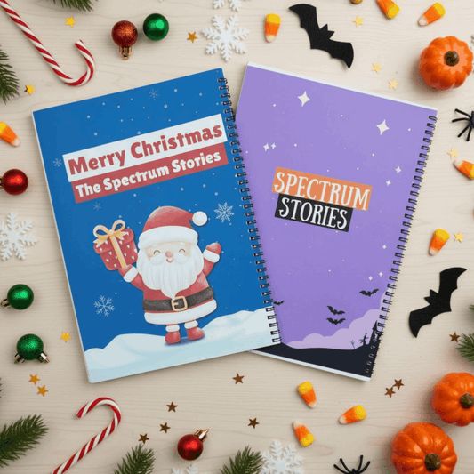 Fun Activities for Kids - Combo Activity Book Set of 2 Books - The Spectrum Stories