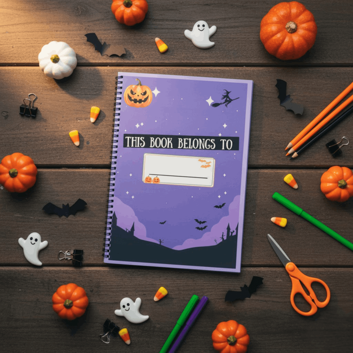 Halloween Activity Book for Kids | Fun Learning & Games - The Spectrum Stories