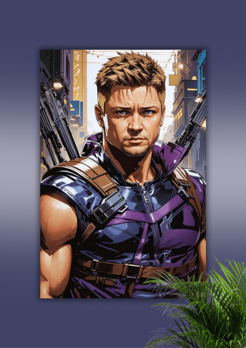 Hawkeye – 00 Premium Poster - The Spectrum Stories