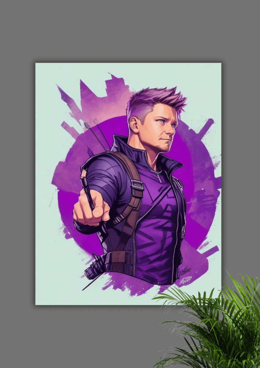 Hawkeye – 01 Premium Poster - The Spectrum Stories