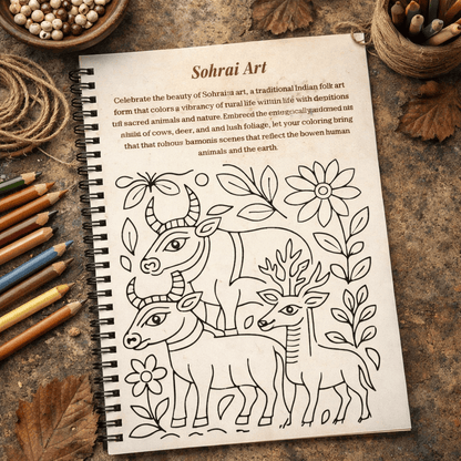 Healing With Tribe | A mindful Coloring Journey Though India’s Tribal Arts - The Spectrum Stories