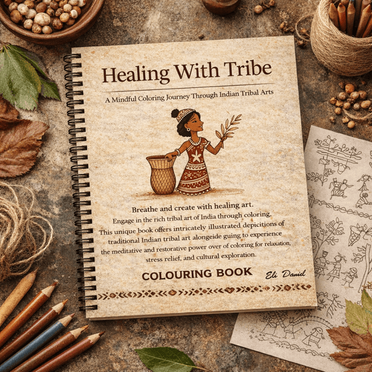 Healing With Tribe | A mindful Coloring Journey Though India’s Tribal Arts - The Spectrum Stories