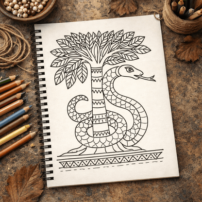 Healing With Tribe | A mindful Coloring Journey Though India’s Tribal Arts - The Spectrum Stories