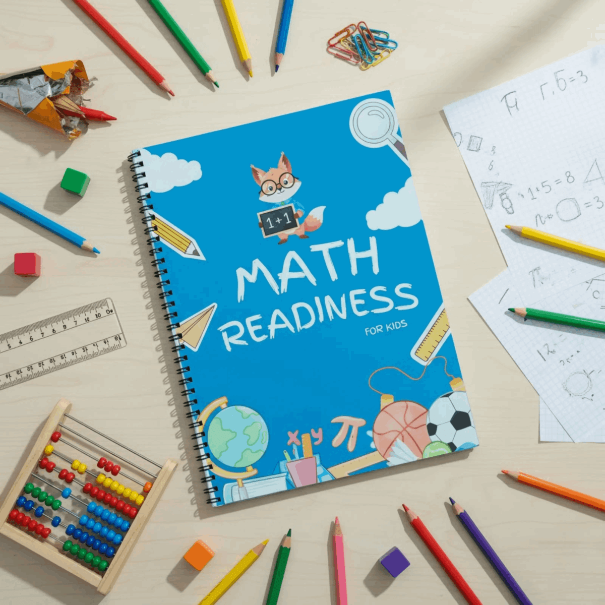 Math Readiness for Kids - Premium Preschool Activity Book - The Spectrum Stories