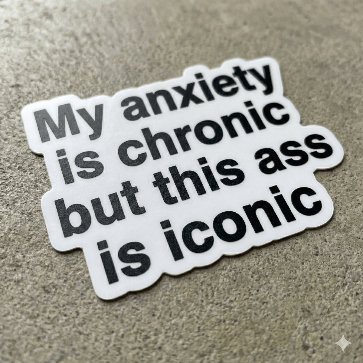 Mental Health Sticker Pack - 10 Funny Quote Stickers (Anxiety, Introvert, Burnout) - The Spectrum Stories