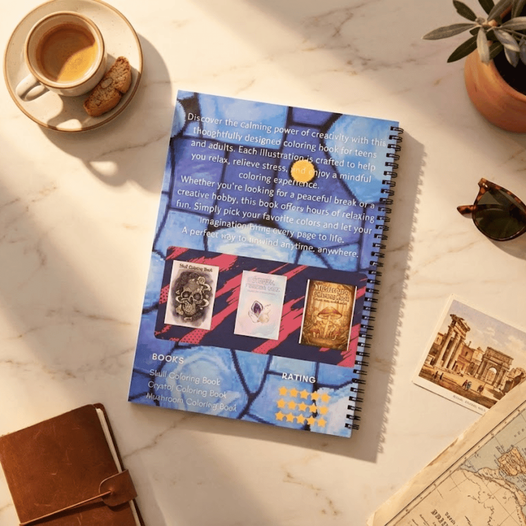 Mosaic Magic Coloring Book – Artistic Patterns for Calm & Creativity - The Spectrum Stories