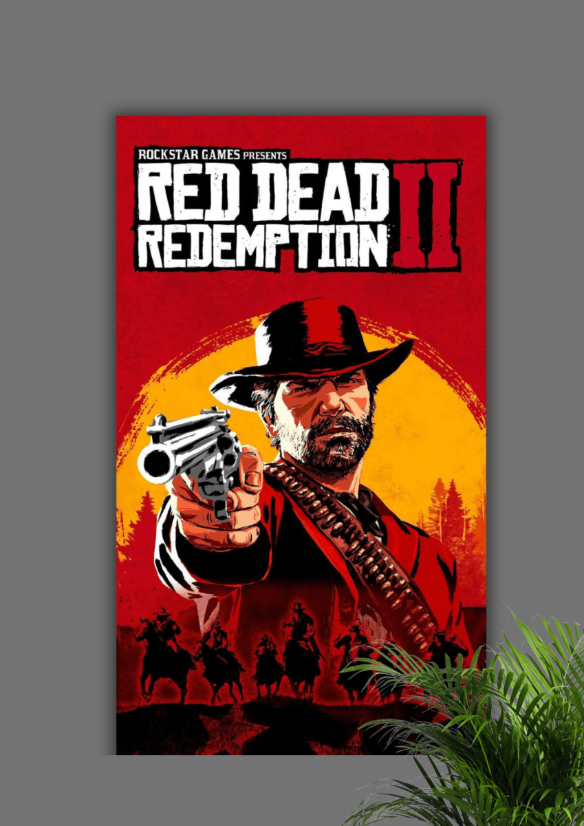 Red Dead Redemption 2 – Premium Game Poster - The Spectrum Stories