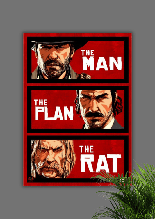 Red Dead Redemption – Premium Game Poster - The Spectrum Stories