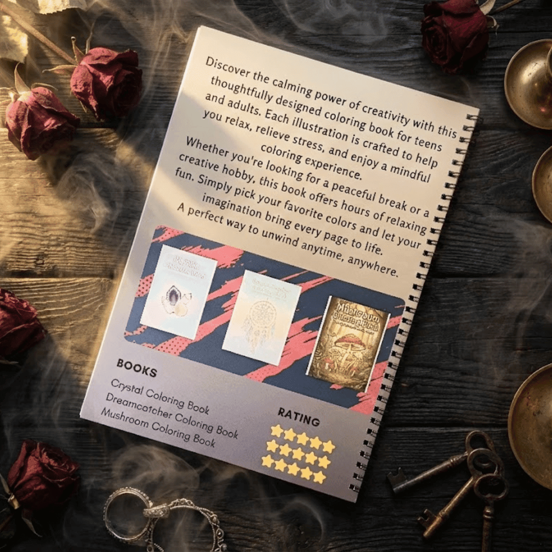 Skull Serenity Coloring Book – Stress Relief Art for Teens & Adults - The Spectrum Stories