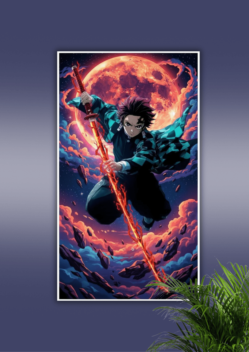 Tanjiro Kamado – Premium Anime Poster - The Spectrum Stories