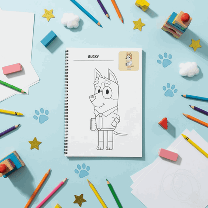 Ultimate Kids Coloring Book Bundle – Shinchan, Pokemon & Bluey | 3 - Pack Value Set | 8.5x11 Large Pages -