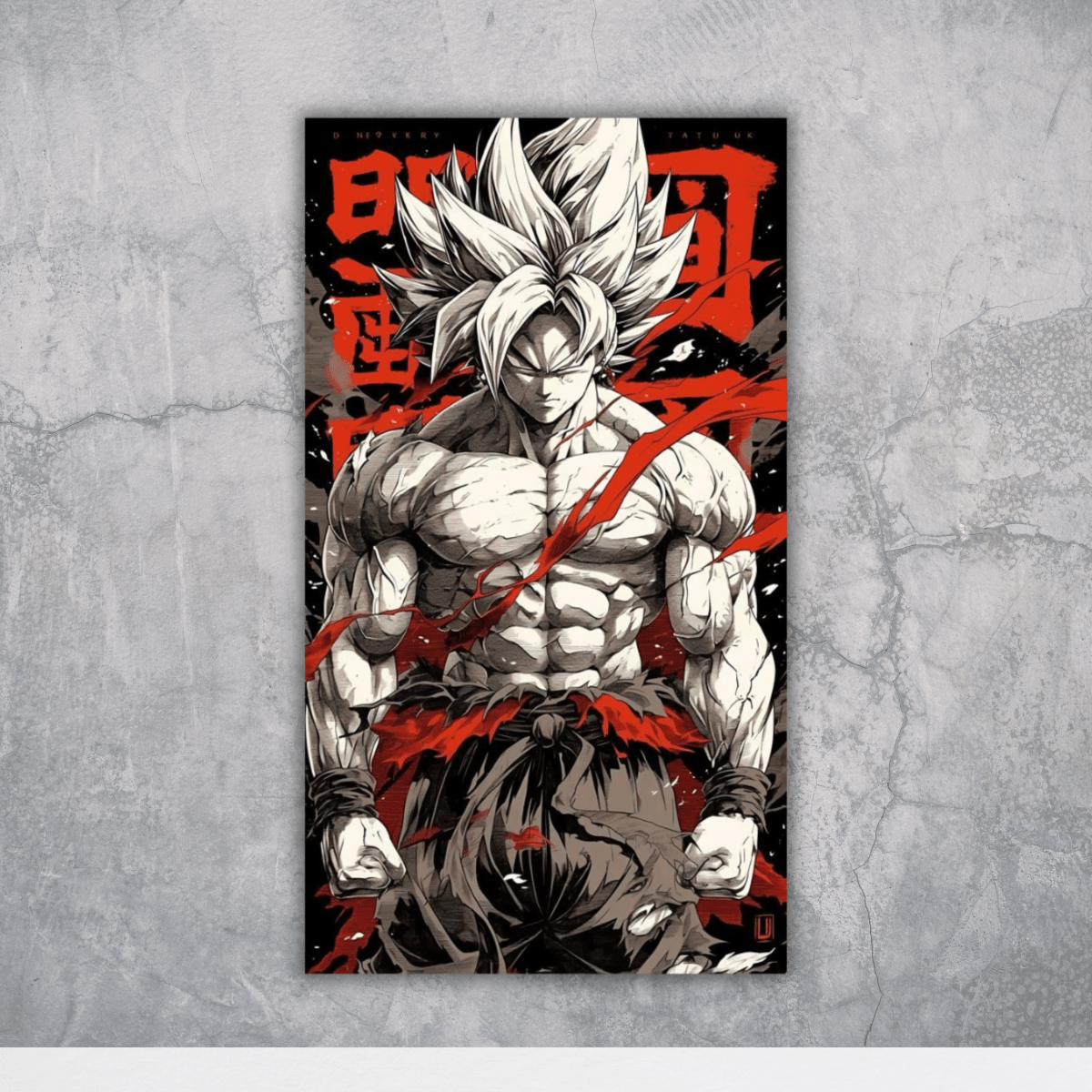 Vegeta – Premium Anime Poster - The Spectrum Stories