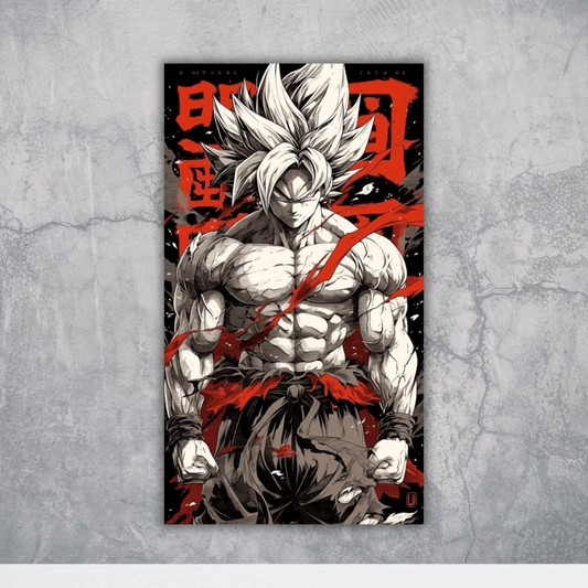 Vegeta – Premium Anime Poster - The Spectrum Stories